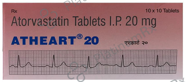 Atheart 20mg Tablet 10s