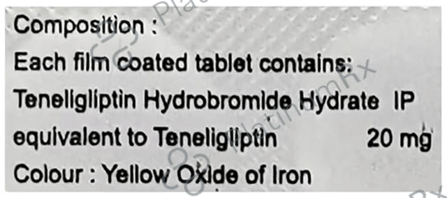 Tenlitab 20mg Tablet 15s