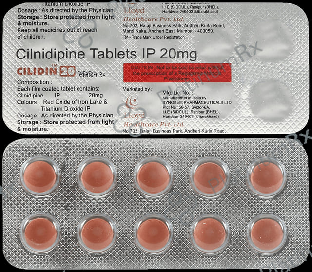Cilidin 20mg Tablet 10s