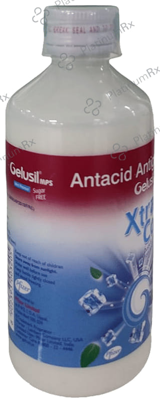 Gelusil Mps Xtracool White Mint Sugar Free Liquid 200ml