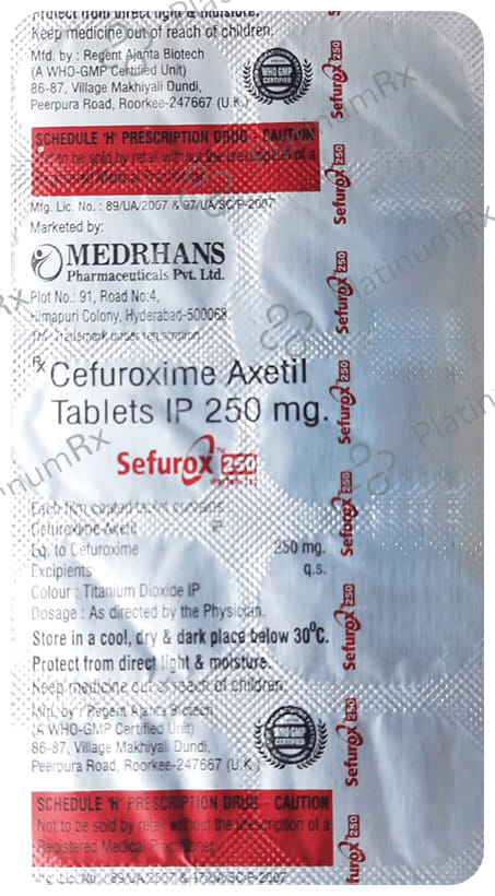 Sefurox 250 Tablet