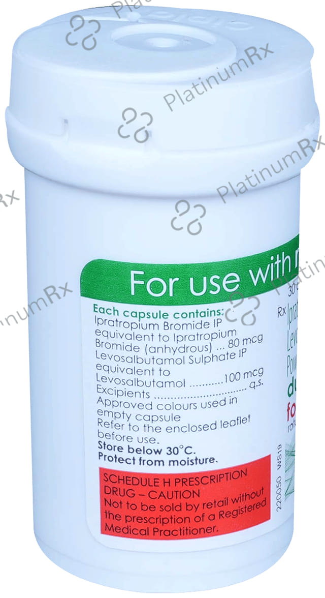 Duolin Forte 100/80mcg Rotacap 30s