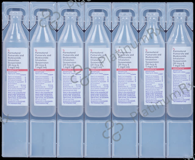 Nebzmart FB 1mg/20mcg Smartules Respules 7X2ml