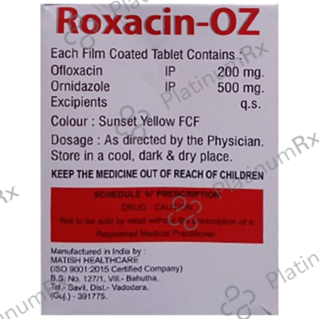 Roxacin-OZ Tablet