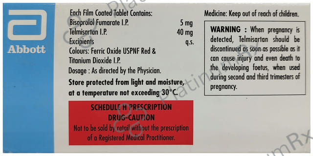 Telpres Beta 5/40mg Tablet 10s
