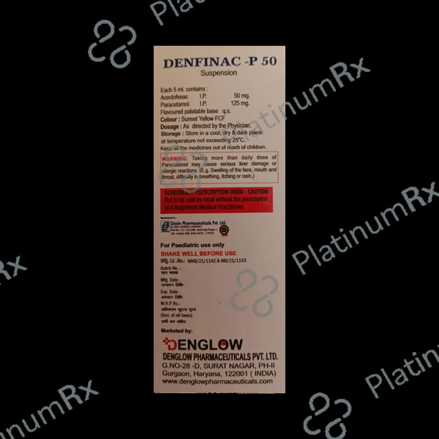 Denfinac-P 50 Oral Suspension