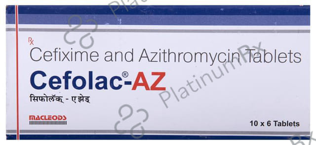 Cefolac AZ 500/200mg Tablet 6s