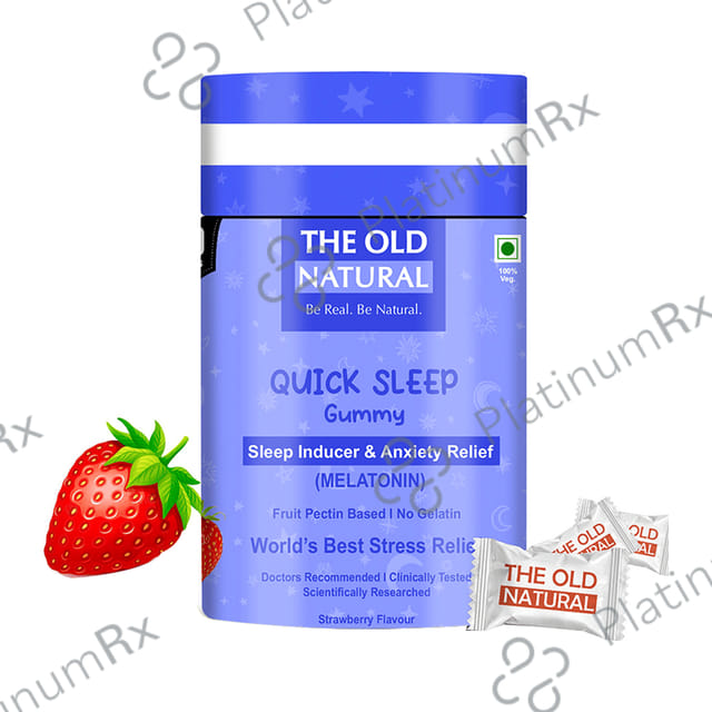 The Old Natural Quick Sleep Gummy Strawberry
