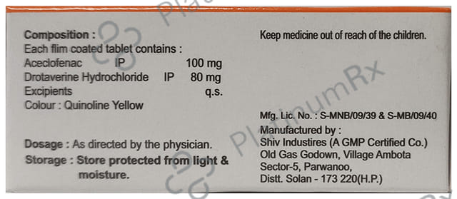 Anthro Spas 100/80mg Tablet 10s