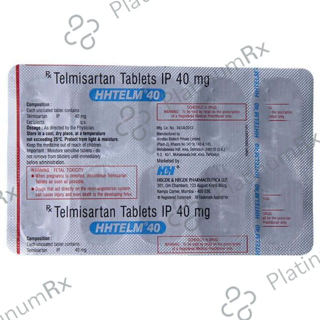 HHTELM 40mg Tablet 10s