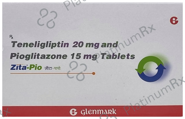 Zita Pio 15/20mg Tablet 15s