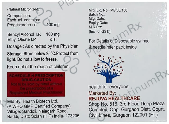 Procenta 100mg Injection 1s