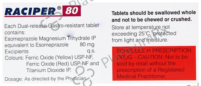 Raciper 80mg Tablet 10s