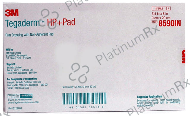 3M Tegaderm HP+ Pad 8590IN