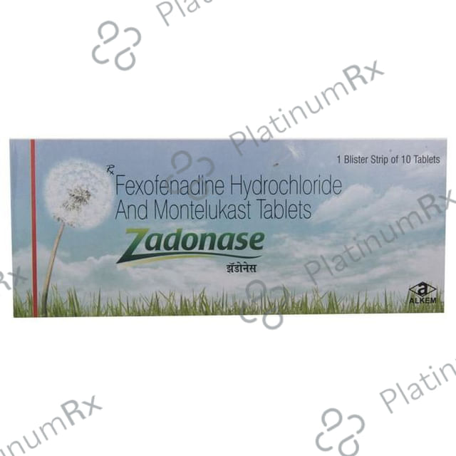 Zadonase 120/10mg Tablet 10s