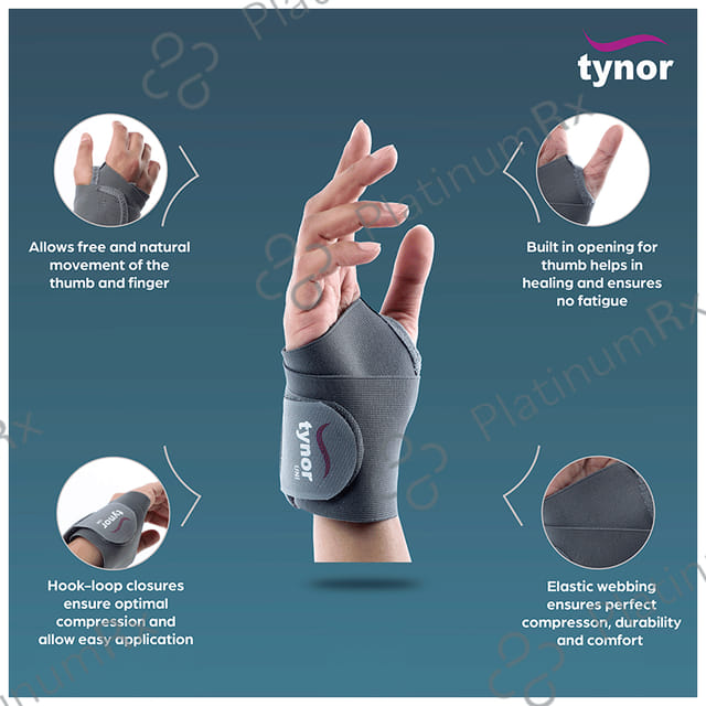 Tynor E 06 Wrist Brace 1s
