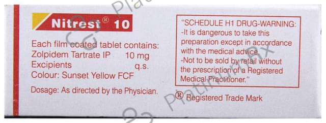 Nitrest 10 Tablet