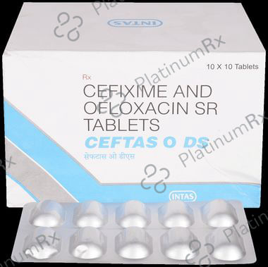 Ceftas O DS 400/400mg Tablet 10s
