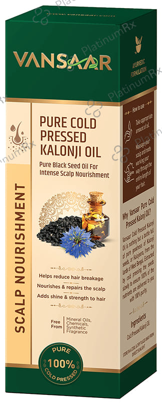 Vansaar Pure Cold Pressed Kalonji Oil
