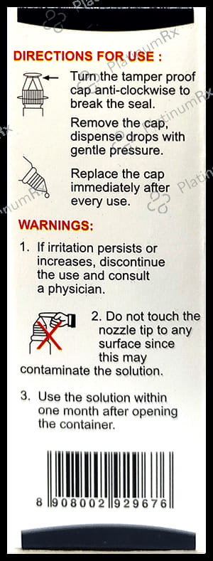 Sensolol 0.5% Eye Drop