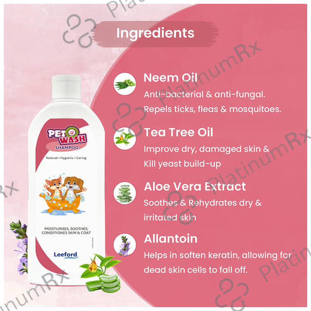 Pet-O-Wash Shampoo 500 ml