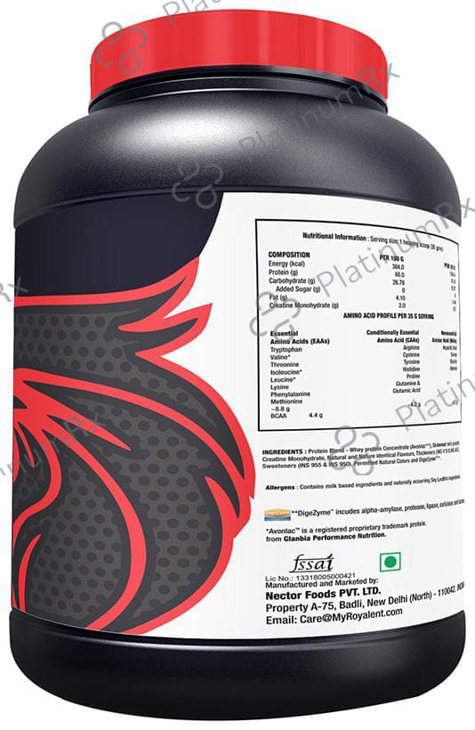 Royalent Whey Active Protein Powder Coffee 2 kg