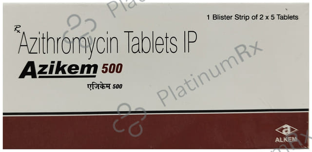 Azikem 500mg Tablet