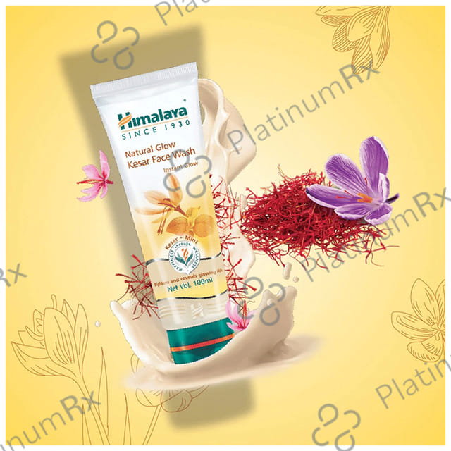 Himalaya Natural Glow Kesar Face Wash 100ml