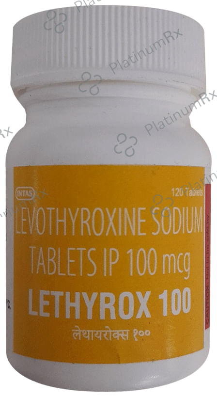 Lethyrox 100mcg Tablet 120s