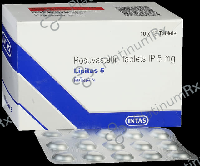 Lipitas 5mg Tablet 15s
