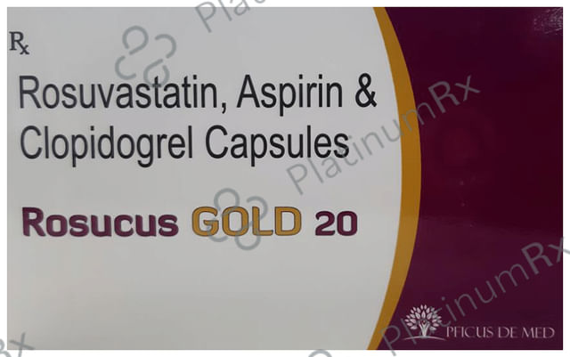 Rosucus Gold 75/20/75mg Capsule 10s