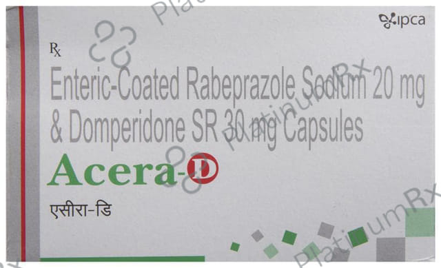 Acera D 30/20mg Capsule SR 10s