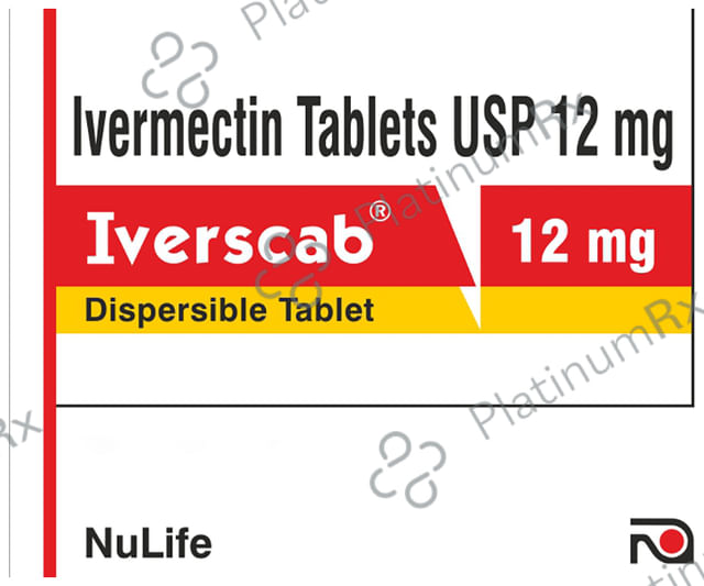 Iverscab 12mg Dispersible Tablet