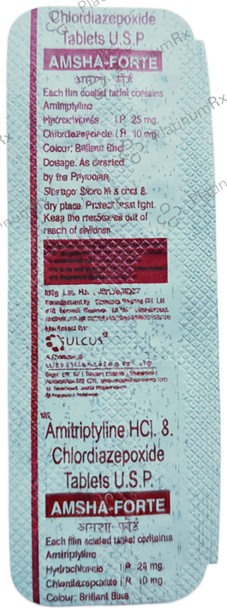Amsha Forte 25/10mg Tablet 10s