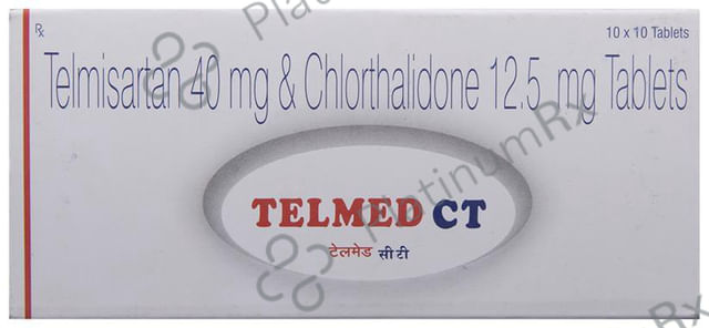 Telmed CT 12.5/40mg Tablet 10s