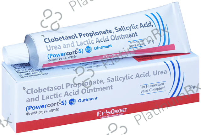 Powercort S 3% Ointment 30gm