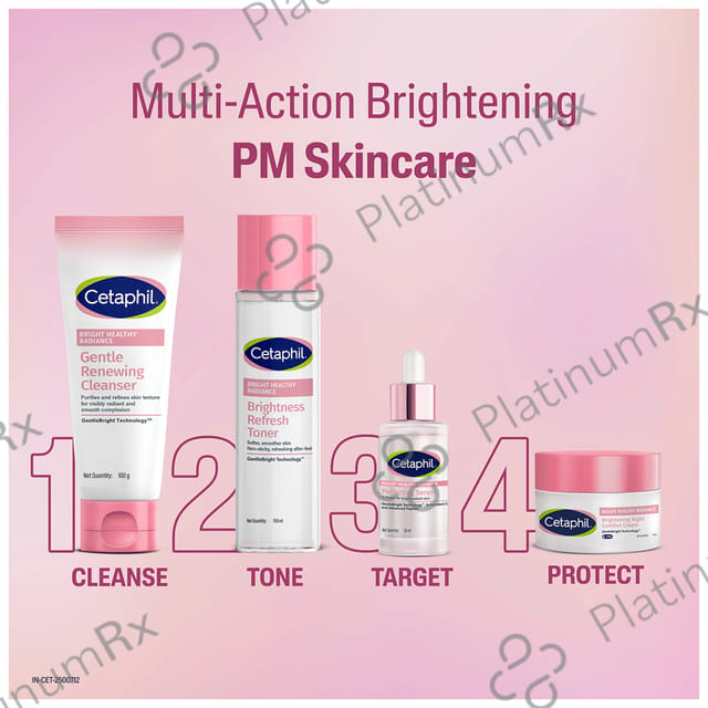 Cetaphil Brightening Night Comfort Cream For Sensitive Skin 50gm