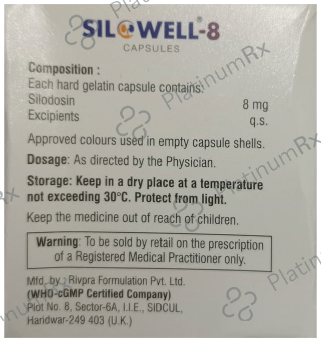 Silowell 8 Capsule