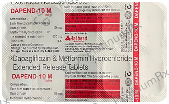 Dapend-10 M Tablet ER