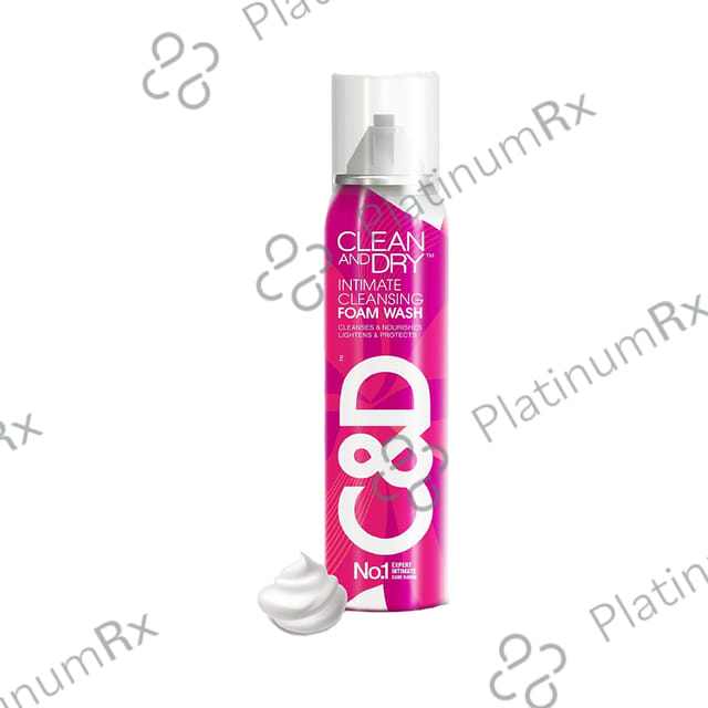 Clean and Dry Intimate Cleansing Foam Wash