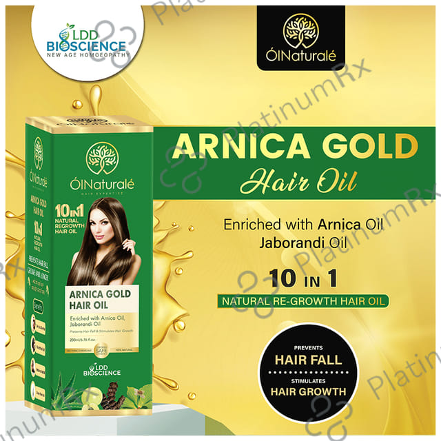 Olnaturale Arnica Gold Hair Oil (200ml Each) 1 Bottle