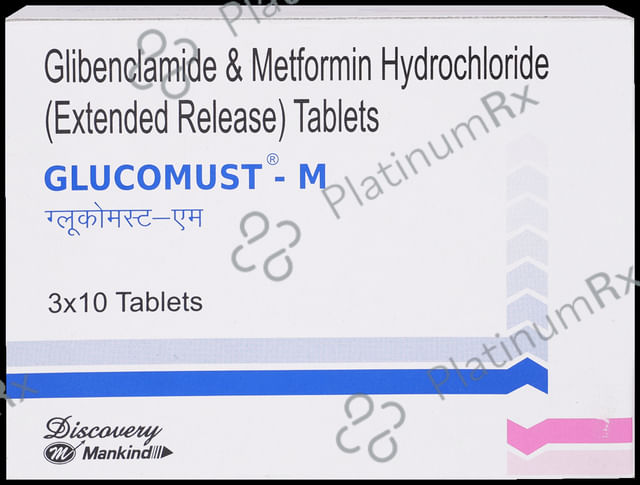 Glucomust M 5/500mg Tablet 10s