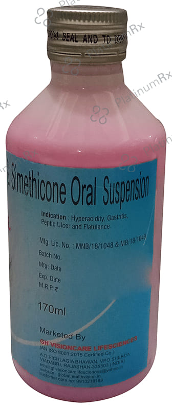 GI Gel Mint Flavour Oral Suspension 170ml