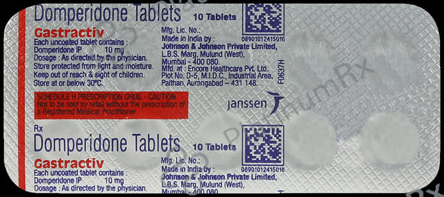Gastractiv 10mg Tablet