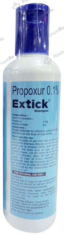 Extick Pet Shampoo