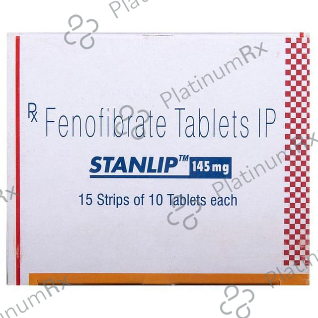 Stanlip 145mg Tablet 10s