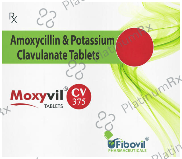 Moxyvil CV 375mg Tablet 6s