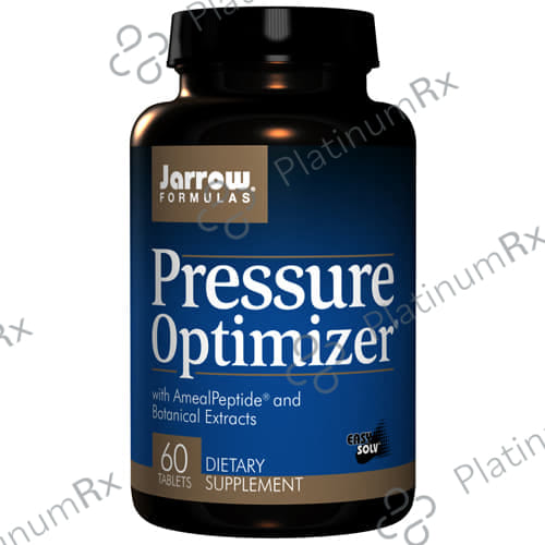 Jarrow Formulas Pressure Optimizer Tablet with AmealPeptide and Botanical Extracts