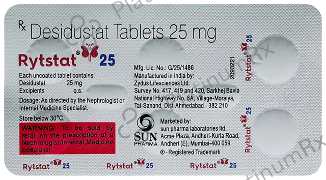Rytstat 25mg Tablet 6s
