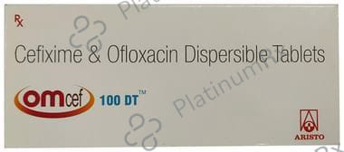 Omcef 100mg/100mg Tablet DT